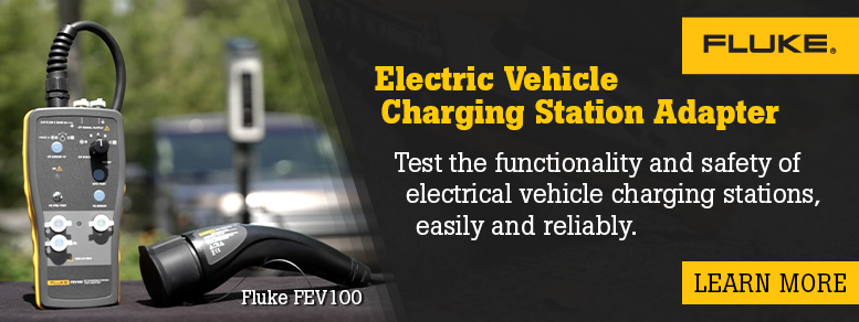 Fluke FEV100 Adapter for Electric Vehicle Charging Stations