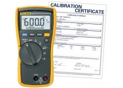 Fluke 114-NIST Electrical True RMS Multimeter, -