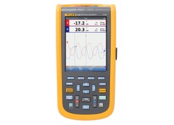 Fluke 124B Industrial ScopeMeter Hand-Held Oscilloscope, 40 MHz-