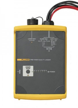Fluke 1743-BASIC Three Phase Power Quality Logger Memobox (WITHOUT PROBES)-
