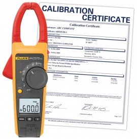 Fluke 374-NIST AC/DC Clamp Meter  -
