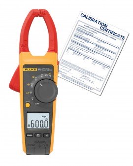 Fluke 375-NIST True RMS AC DC Clamp Meter, -
