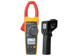 Fluke 376 FC True RMS AC/DC Clamp Meter Kit - Includes the T2500 Infrared Thermometer for FREE-