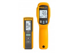 Fluke 417D+62MAX+ KIT Laser Distance Meter/Infrared Thermometer Combo Kit-