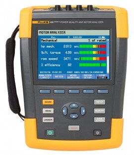 Fluke 438-II/BASIC Three-Phase Power Quality and Motor Analyzer, basic-