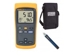 Fluke 51-2 Single Input Thermometer Kit - Includes FREE Products with Purchase-