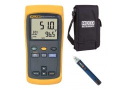 Fluke 51-2 Single Input Thermometer Kit - Includes FREE Products with Purchase-