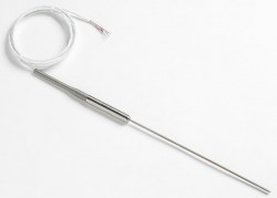 Fluke 5618B-9-M Small-Diameter Industrial RTD with mini banana plugs, 9&quot;-