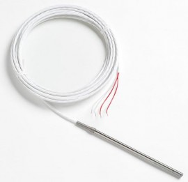 Fluke 5623B-6-M Precision RTD Freezer Probe with Mini Banana Plugs, 6 x 0.25in, -100 to 156&amp;deg;C-