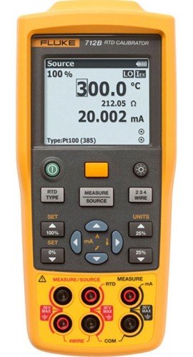 Fluke 712B Temperature Calibrator, 4 to 20 mA-