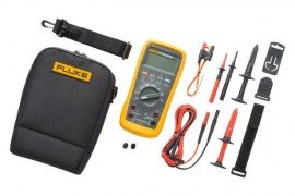 Fluke 87V-MAX/E2 KIT Industrial Electrician Combo Kit, 1000 V, 10 A-