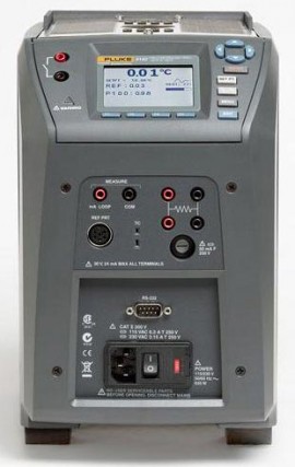Fluke 9142-C-P-156 Field Metrology Well with C Insert (Model 9142-INSC) and Process Electronics, -13 to 302&amp;deg;F-