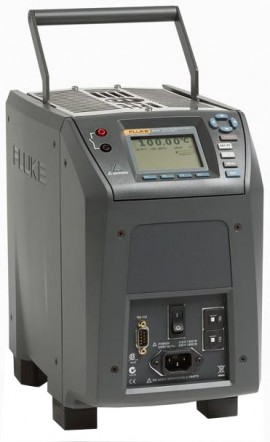 Fluke 9143-E-P-156 Field Metrology Well with E Insert (Model 9143-INSE) and Process Electronics, 91 to 662&amp;deg;F-