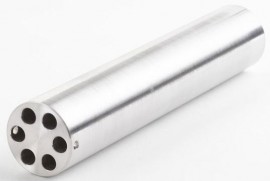 Fluke C Insert (Model 9170-INSC) for 9170 Metrology Wells, Aluminum, 0.25in Holes-