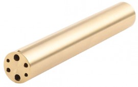 Fluke D Insert (Model 9172-INSD) for 9172 Metrology Wells, Brass, Metric Comparison Holes-