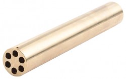 Fluke C Insert (Model 9173-INSC) for 9173 Metrology Wells, Aluminum-Bronze, 0.25in Holes-