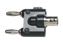 Fluke BP880 BNC to Female Double Stacking Banana Plug-