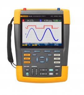 Fluke 190-202-III-S Color ScopeMeter with FlukeView-2 software package, 200 MHz, 2 channels-