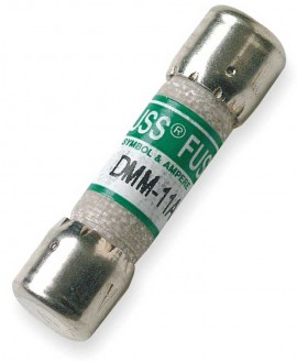 Fluke FUSE-11A/1000V B5 Fast Blow Fuse, 1000V, 5 Pack-