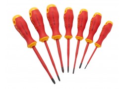 Fluke IKSC7 Insulated 7 Unit Screwdriver Kit, 1000 V-