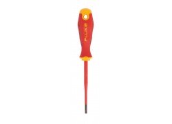Fluke ISLS5 Insulated Slotted Screwdriver, 0.16 x 4&quot;, 1000 V-