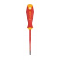 Fluke ISLS5 Insulated Slotted Screwdriver, 0.16 x 4", 1000 V-