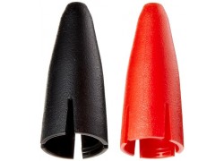 Probe Tip Cap Set Red and Black-