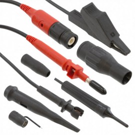 Fluke VPS510-R ScopeMeter Compact Probe Set, 500MHZ, 10:1, Red-